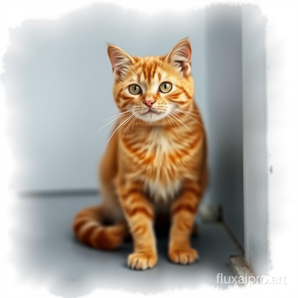 orange cat